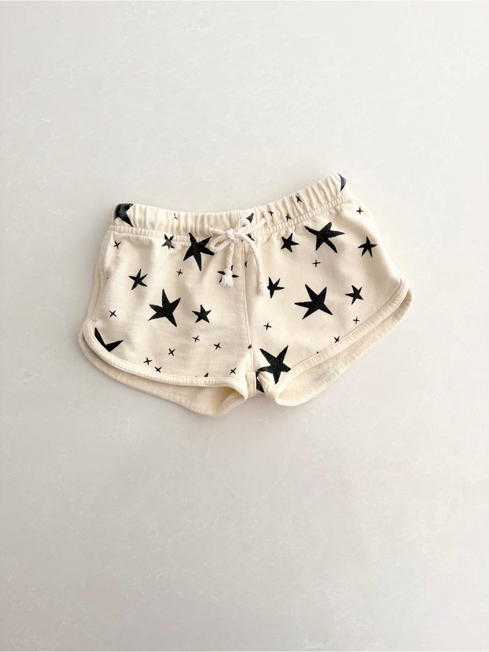 Rylee + Cru Baby Star Print Terry Cloth Shorts • Size 12-18M